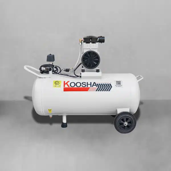 کمپرسور 100 لیتری سایلنت (اویل فری)