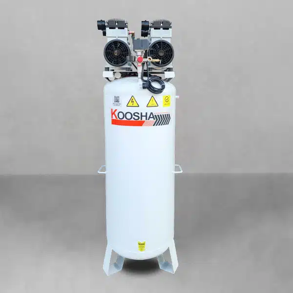 کمپرسور 250 لیتری ایستاده سایلنت (اویل فری)