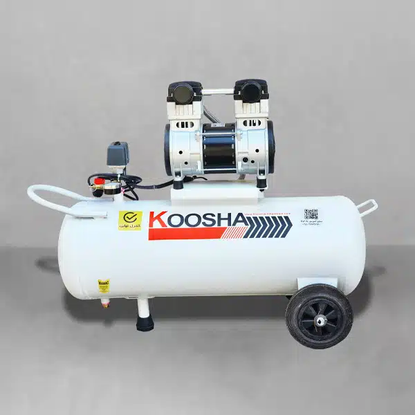 کمپرسور 80 لیتری سایلنت (اویل فری)