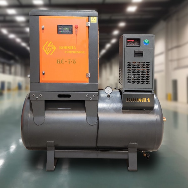 کمپرسور اسکرو all in one 7.5 kw