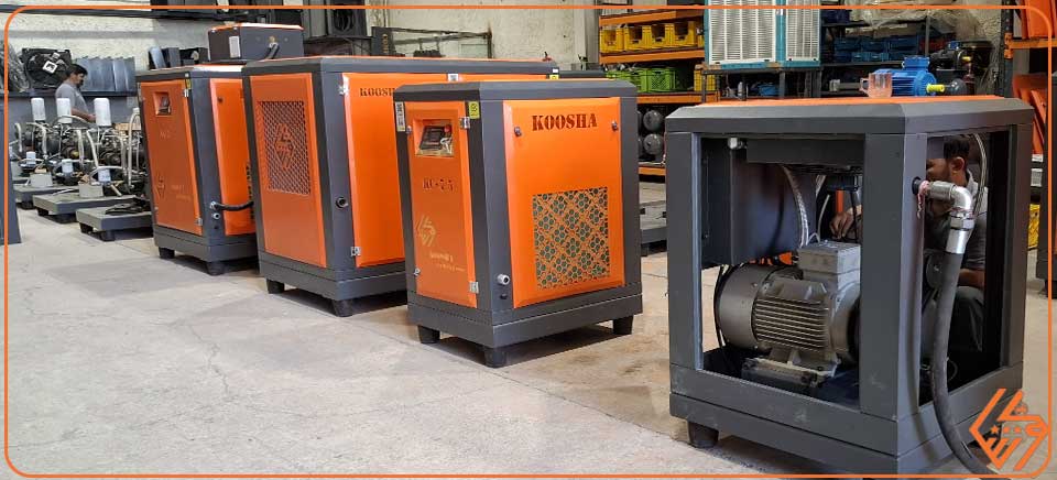 کمپرسور صنعتی در تولید دستمال کاغذی