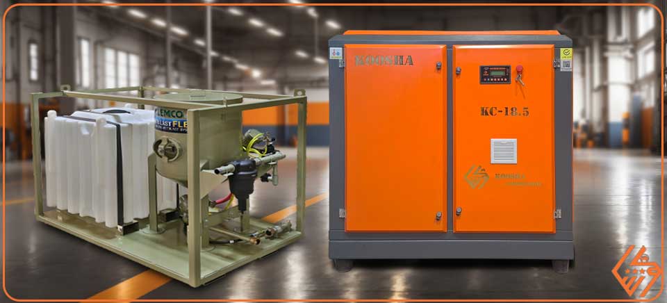 کمپرسور اسکرو وت بلاست