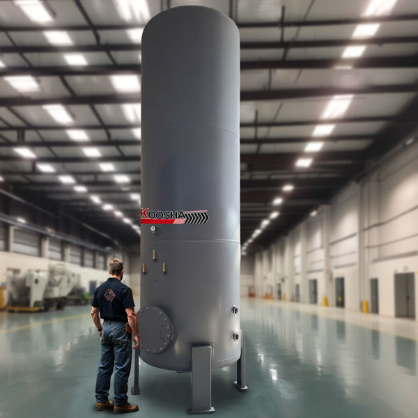 مخزن باد 8000 لیتری استاندارد