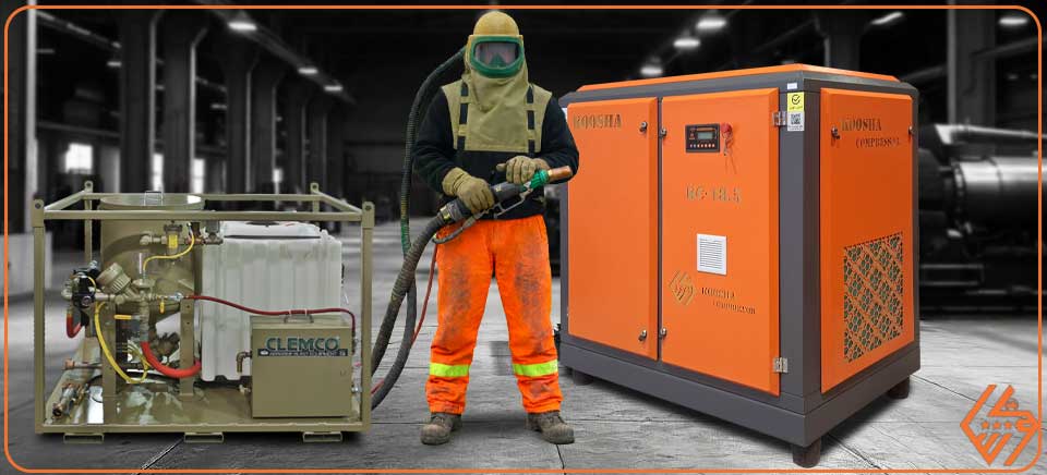 کمپرسور اسکرو وت بلاست